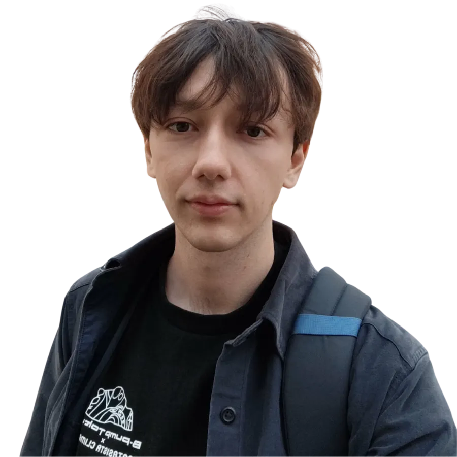 Ben wearing a dark jacket